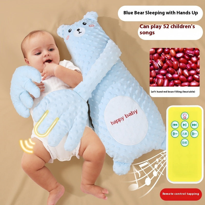 Lullababy Bear-Baby Soothing Pillow with Remote Control