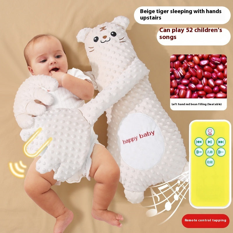 Lullababy Bear-Baby Soothing Pillow with Remote Control