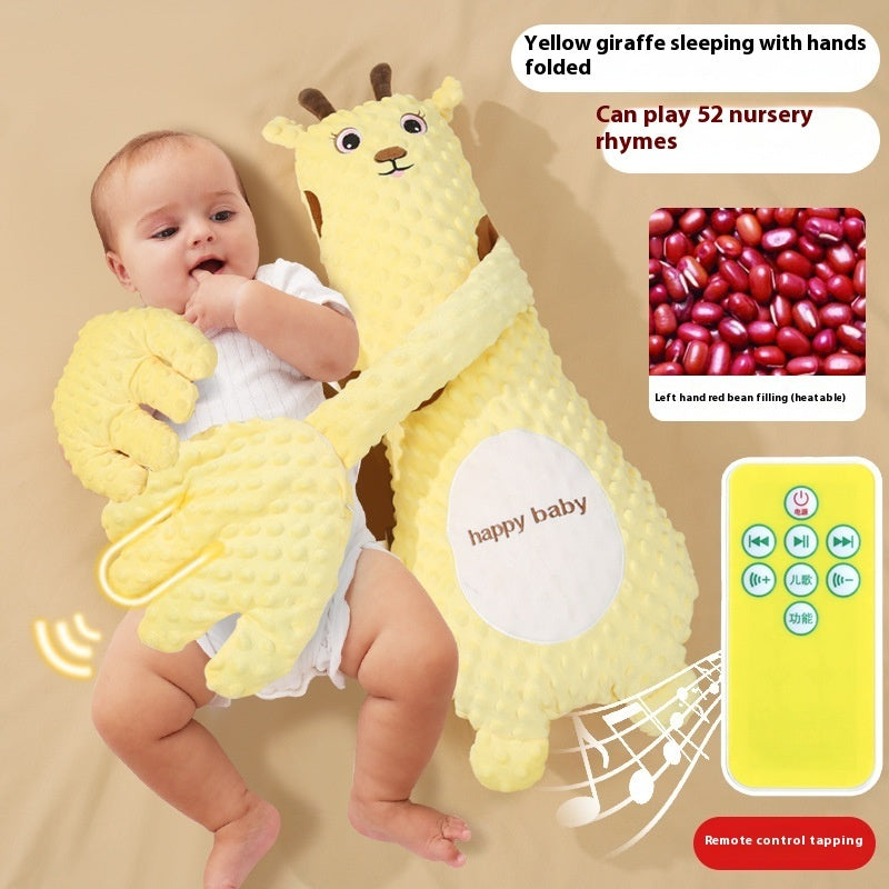 Lullababy Bear-Baby Soothing Pillow with Remote Control